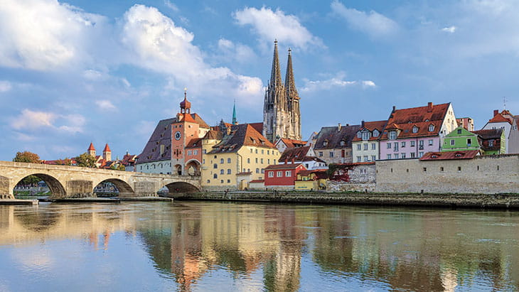 The Danube in summer